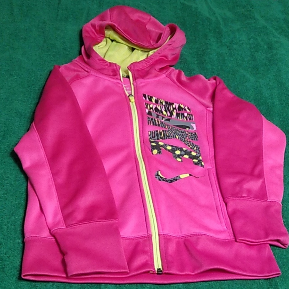 Girls Nike Therma-fit full zip hooded jacket